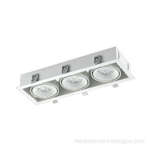 Which led light adjustable Square Ceiling with Two Lamps, 54W Power
